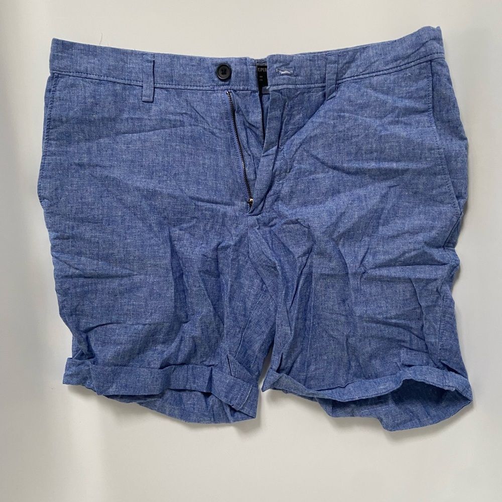 Banana Republic Blue Bermuda Shorts